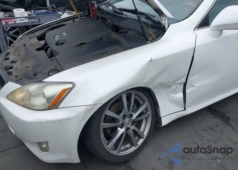 2008 Lexus Is 250 из США, поврежденный, VIN JTHBK262882077544